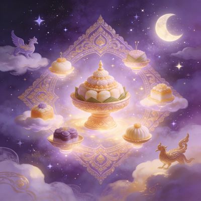 ฝันเห็นขนม ความหมายของความหวาน ความสุข และการรักษาโครงสร้าง